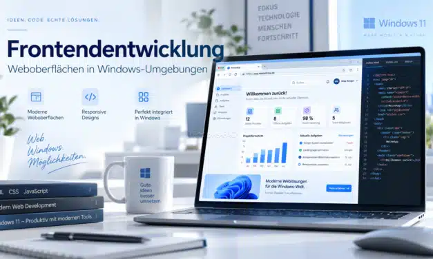 Warum gute Weboberflächen in Windows-Umgebungen mehr als Design sind