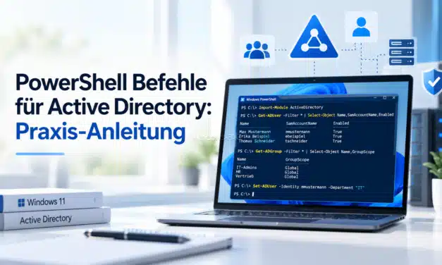 PowerShell Befehle für Active Directory: Praxis-Anleitung