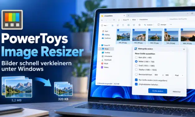PowerToys Image Resizer: Bilder verkleinern in Windows