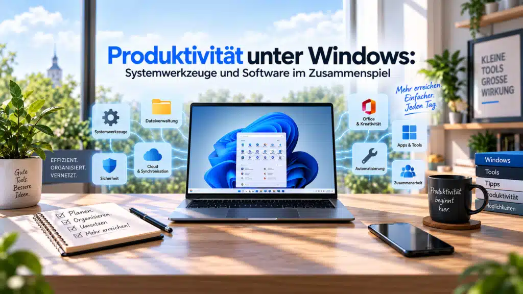 Produktivität unter Windows - Systemwerkzeuge und Software im Zusammenspiel