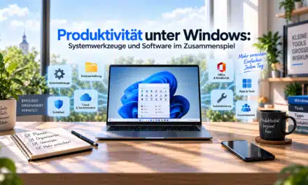 Produktivität unter Windows: Systemwerkzeuge und Software im Zusammenspiel