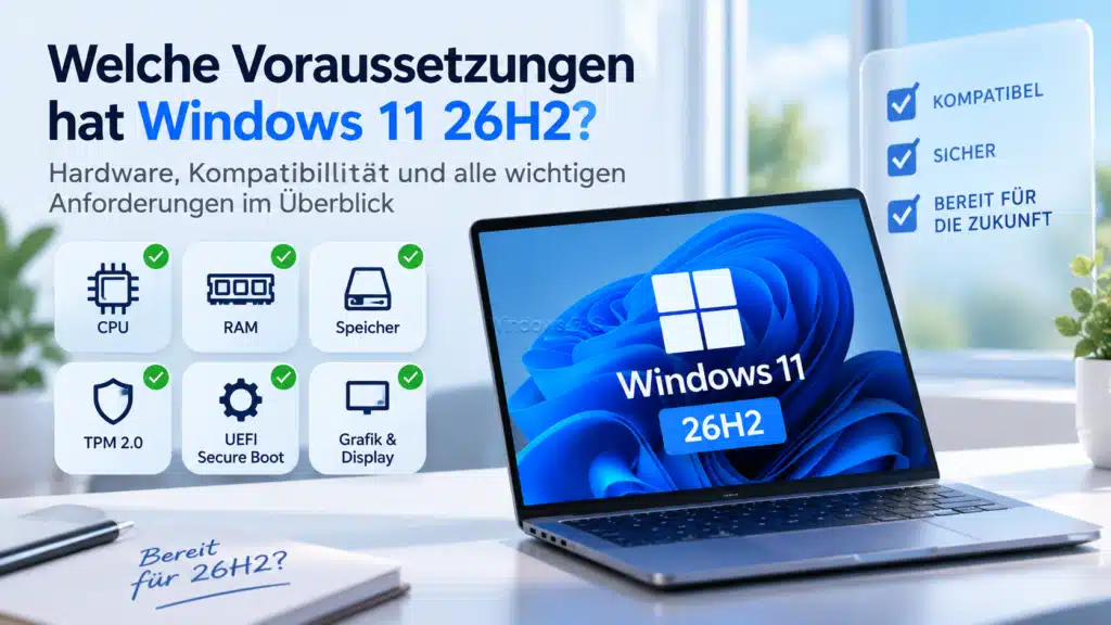 Welche Voraussetzungen hat Windows 11 26H2?