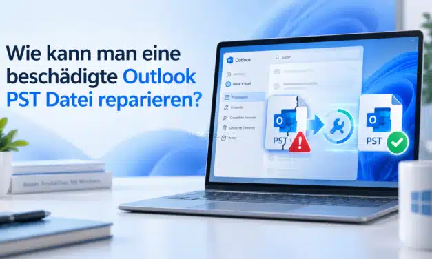 Wie kann man eine beschädigte Outlook PST Datei reparieren?