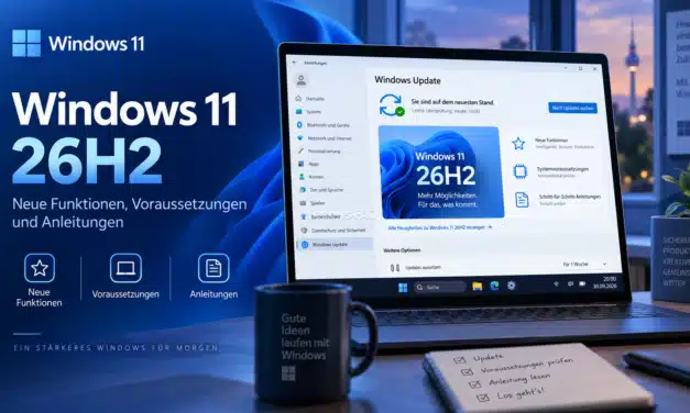 Windows 11 26H2: Funktionen, Voraussetzungen & Anleitungen