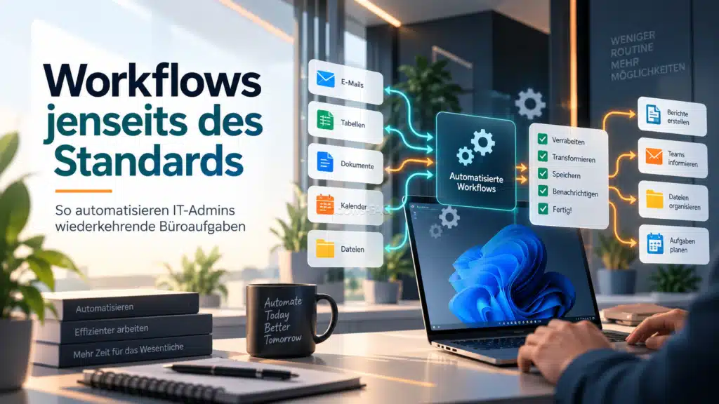 Workflows jenseits des Standards - So automatisieren IT-Admins wiederkehrende Büroaufgaben