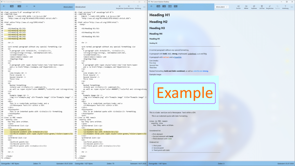 App File Content Explorer Desktop Xhtml