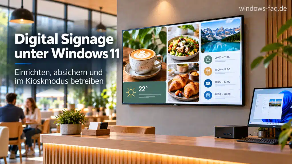 Digital Signage unter Windows 11