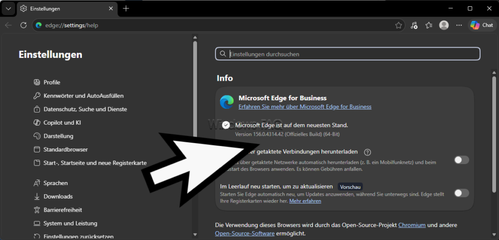 Edge Version 156.0.4314.42
