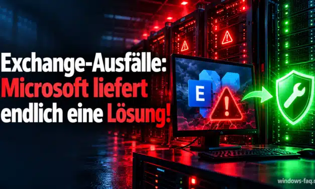 Exchange Server: Microsoft veröffentlicht Lösung gegen Oktober-Ausfälle