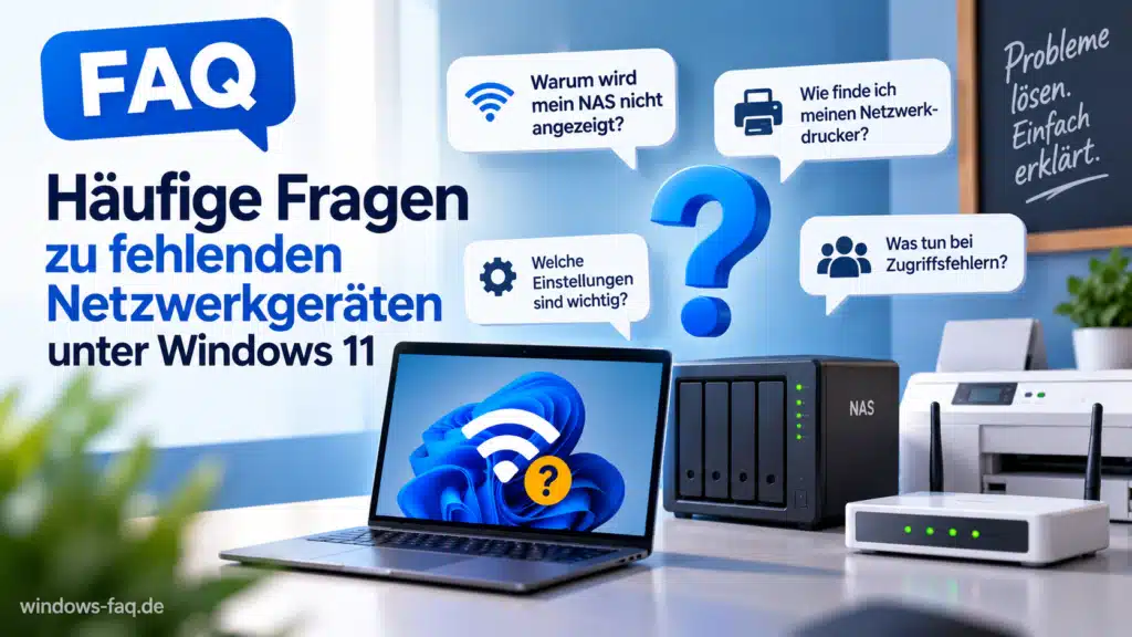 FAQ - Netzwerkgeräte unter Windows 11