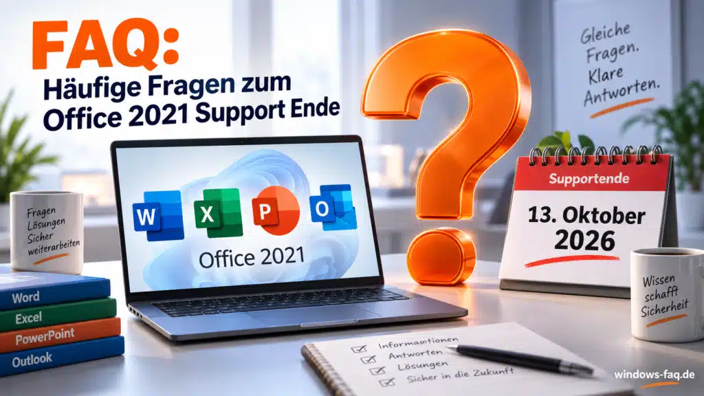 FAQ - Office 2021 Supportende