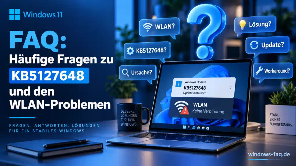FAQ Update KB5127648 WLAN-Probleme