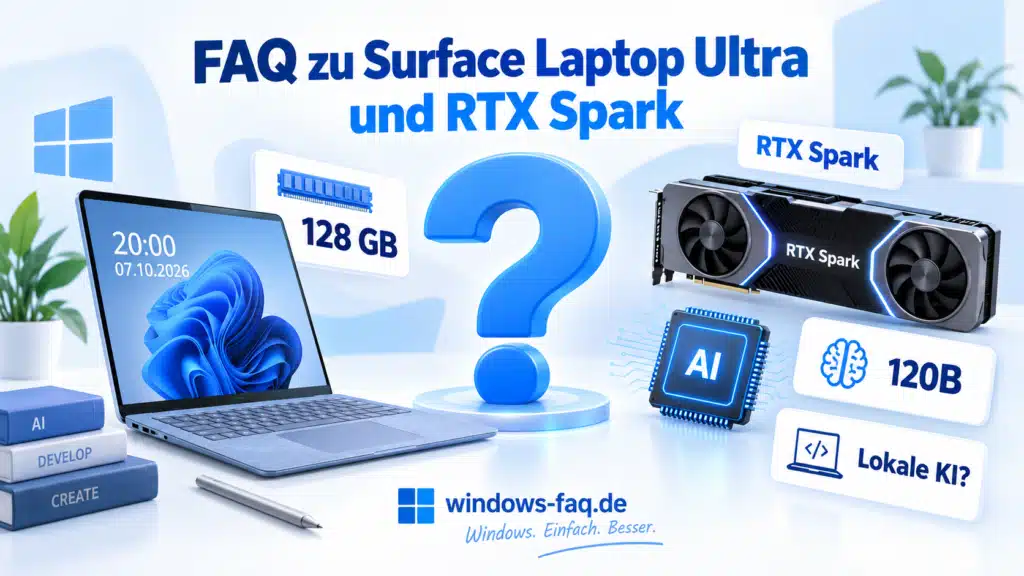 FAQ zu Surface Laptop und RTX Spa