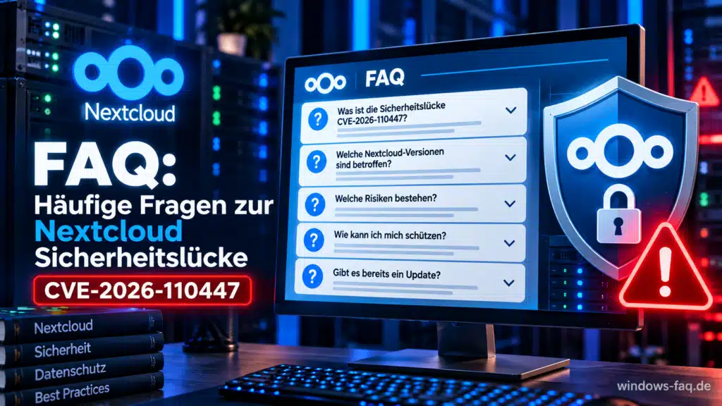 FAQ zur Nextcloud Sicherheitslücke CVE-2026-110447
