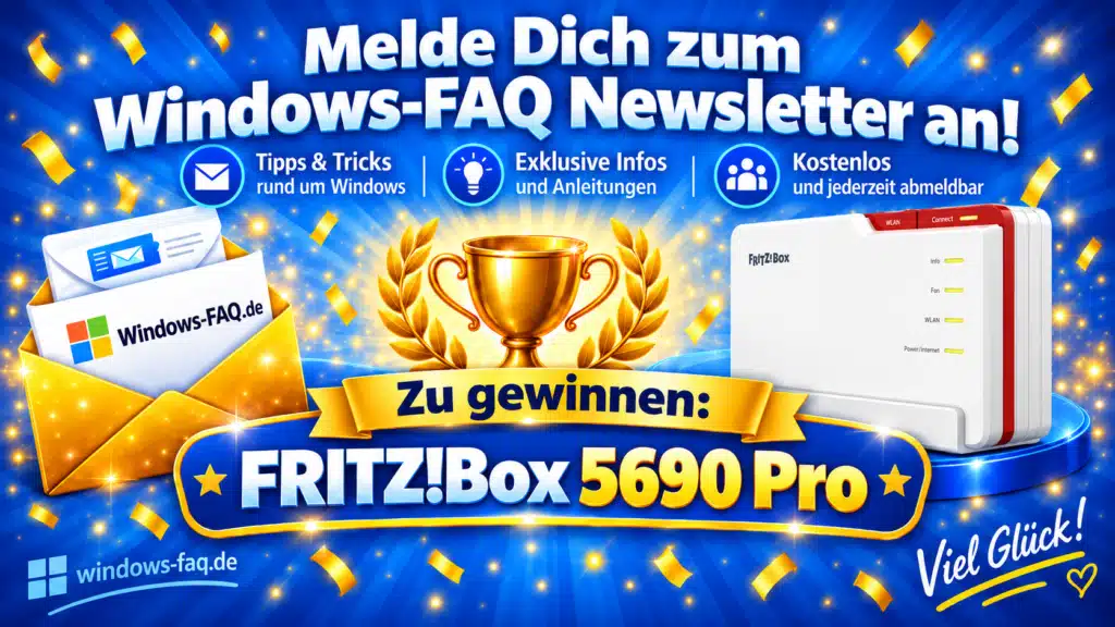 FRITZ!Box 5690 Pro Gewinnspiel-Banner