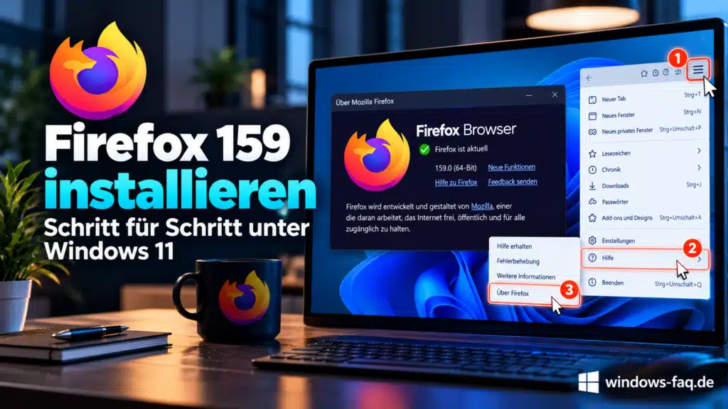 Firefox 159 installieren - Schritt für Schritt unter Windows 11