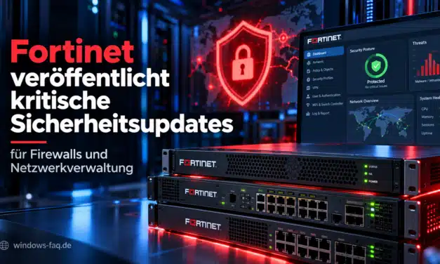 Fortinet veröffentlicht kritische Sicherheitsupdates für Firewalls und Netzwerkverwaltung