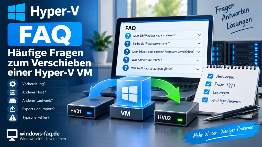 Hyper-V FAQ - Häufige Fragen zur VM-Mi