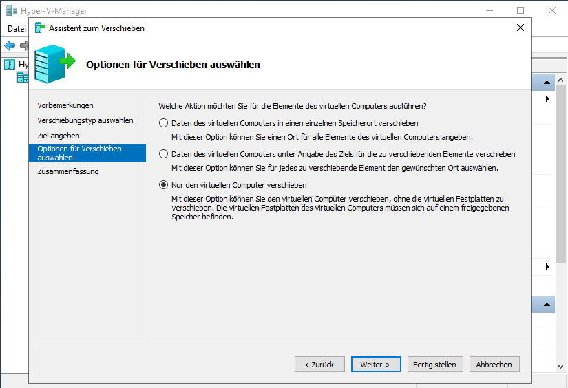 Hyper-V LiveMigration