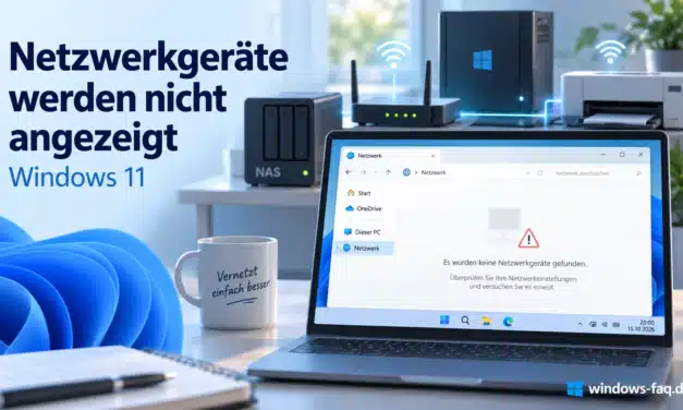 Netzwerkgeräte werden nicht angezeigt: Windows 11 Hilfe