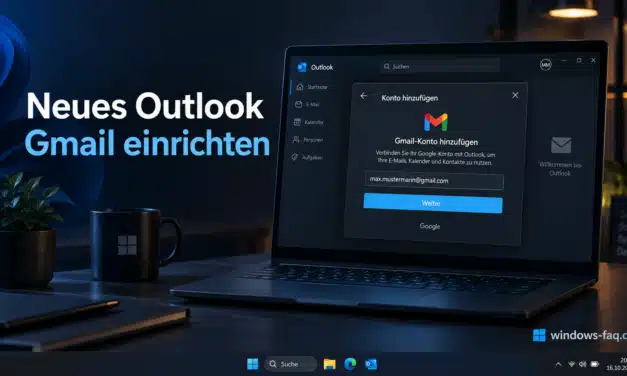 Neues Outlook Gmail einrichten: Anleitung und Lösungen