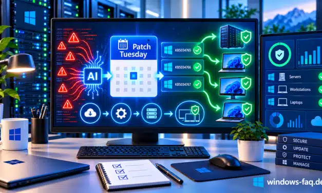 Microsoft warnt vor neuer Patch-Flut: KI verändert den Patch Tuesday