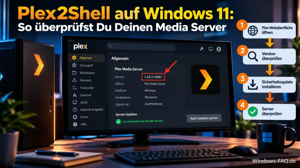 Plex2Shell auf Windows 11 prüfen