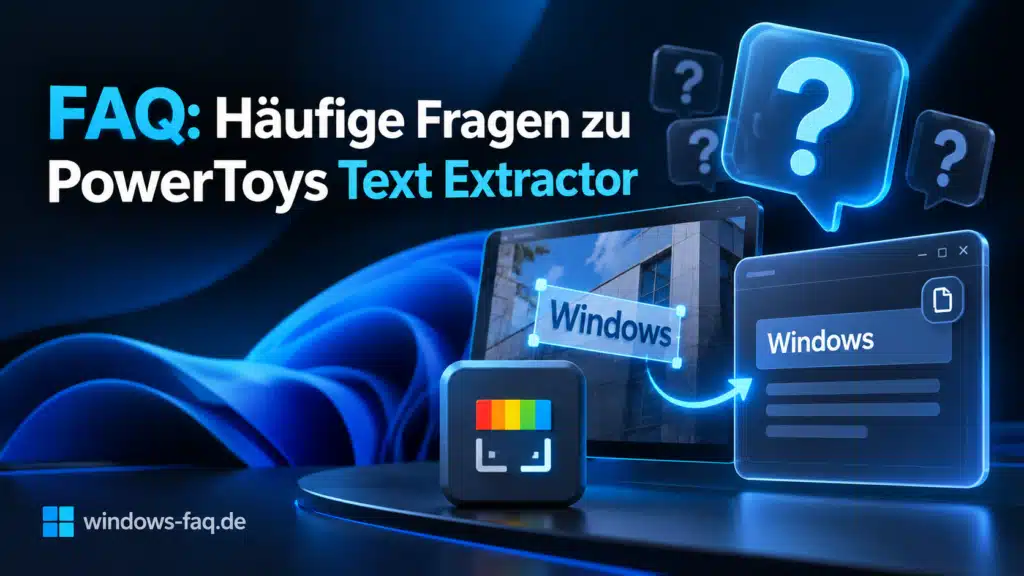 PowerToys Text Extractor FAQ