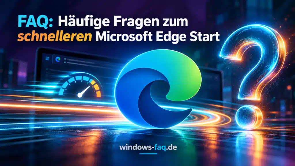 Schneller Microsoft Edge Start – FAQ