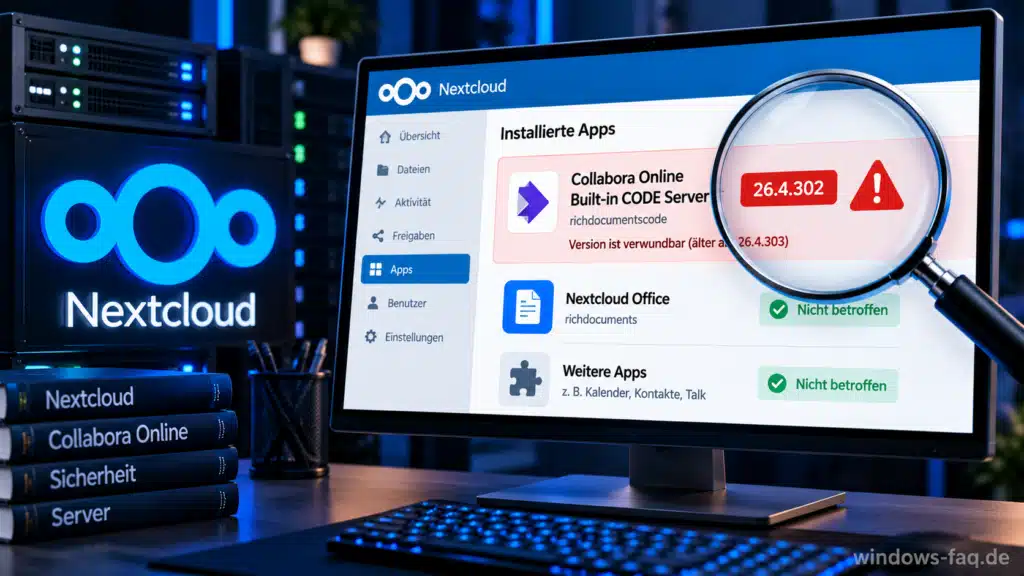 Welche Nextcloud-Server sind von der Sicherheitslücke CVE-2026-110447 betroffen
