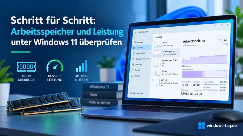 Windows 11 Arbeitsspeicher überprüfen - Schritt für Schritt Anleitung