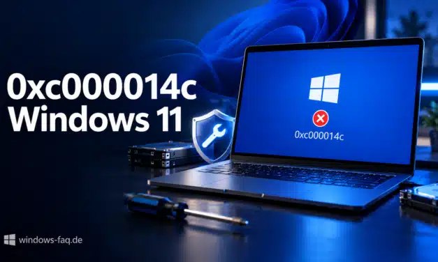 0xc000014c Windows 11: Startfehler sicher beheben