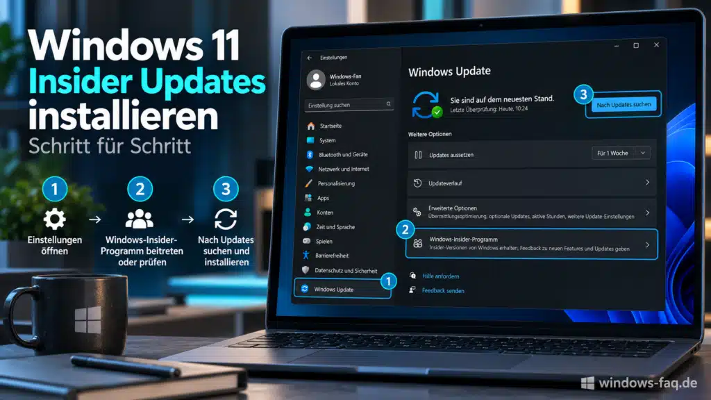 Windows 11 Insider-Updates installieren