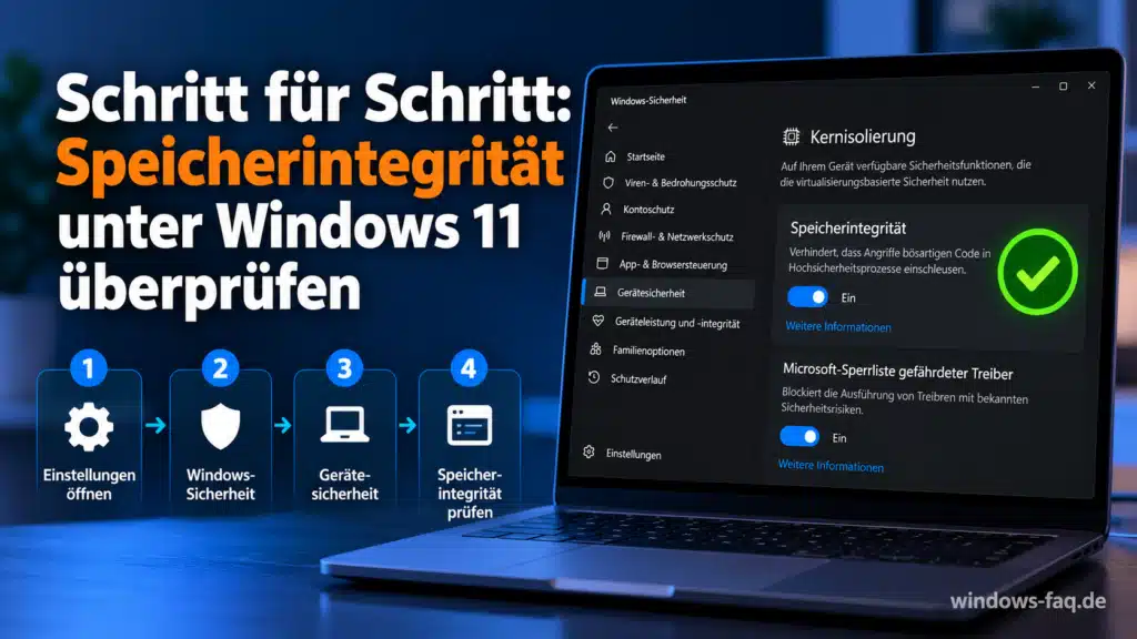 Windows 11 Speicherintegrität prüfen