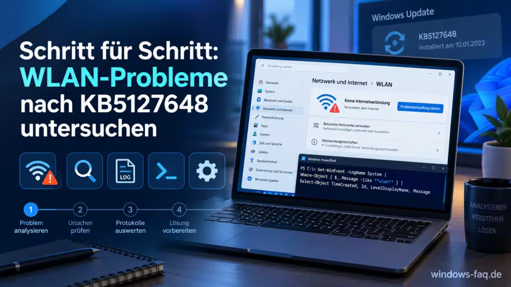 Windows-11 WLAN-Probleme untersuchen